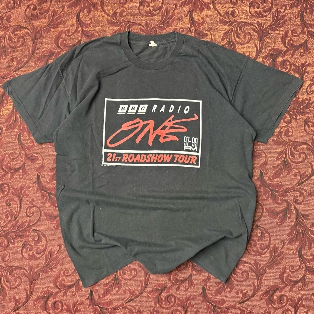 1993 BBC Radio One Single Stitch Tee